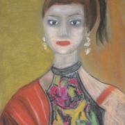Kuszyńska-Szmuda Jolanta<br /><em>Portret Modelki</em><br />(pastel)