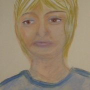 Hoppe Katarzyna - Portret (pastel)