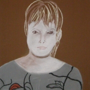 Stachowska Janina - Portret (pastel)