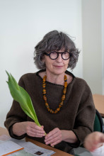 zdjęcia z akcji wręczania kwiatów