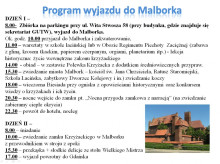 MALBORK - wycieczka dla Słuchaczy GUTW 