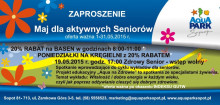 Maj 2015 w Aqua Park Sopot dla aktywnych seniorów 