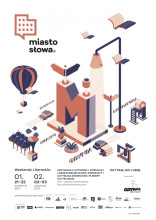Miasto słowa plakat