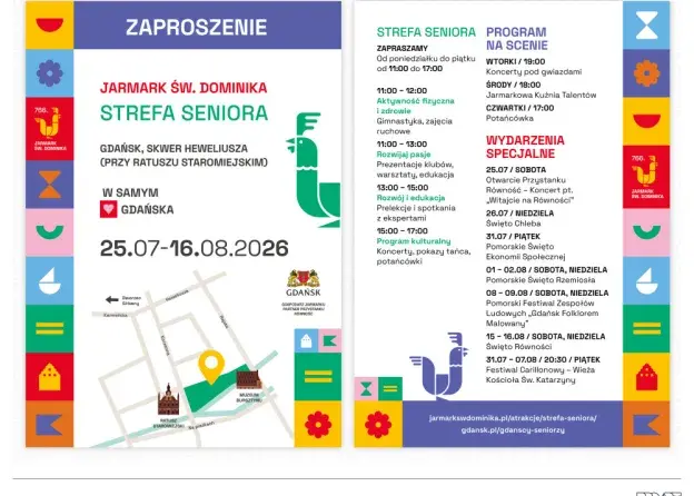 🌟Gdański Uniwersytet Trzeciego Wieku na Jarmark św. Dominika!🌟