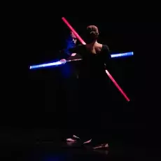 zdjęcie z pokazu rytmicznego