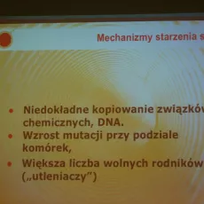 Wykład Pani prof.. dr hab.med. Krystyny de Wanden - Gałuszko "Problemy psychiczne ludzi w podeszłym wieku" - 08.04.2015