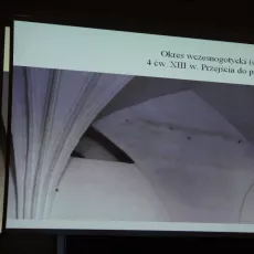 Wykład prof. Aleksandra Piwka - " Cysterski na Pomorzu" - 09.04.2015