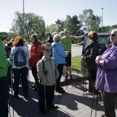 7.05.2015 - III Marsz Nordic Walking Studentów UTW.