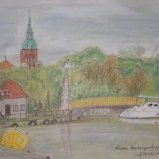 Janina STACHOWSKA - Port (pastel)